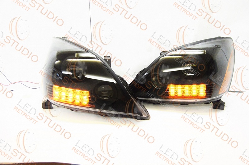 Bi Led фары Lexus GX470 02-